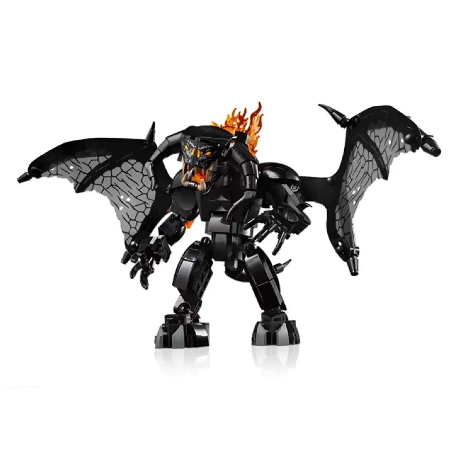 Enchanting Balrogs Book Nook Model - Creative Building Blocks