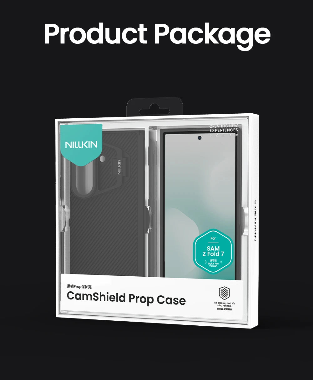 Nillkin Flip Cover Case for Samsung Galaxy Z Fold 7 with S Pen Holder