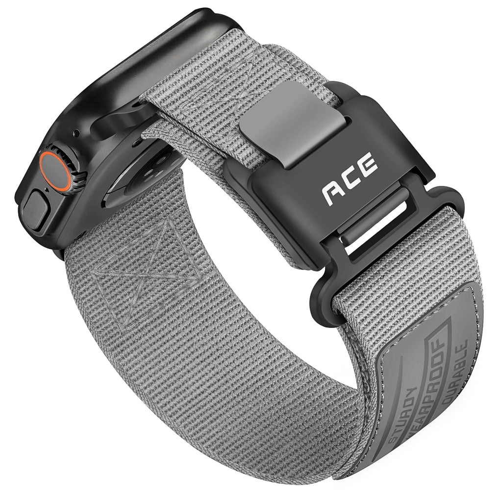 Magnetic Nylon Apple Watch Band - Fits 42mm to 49mm Models