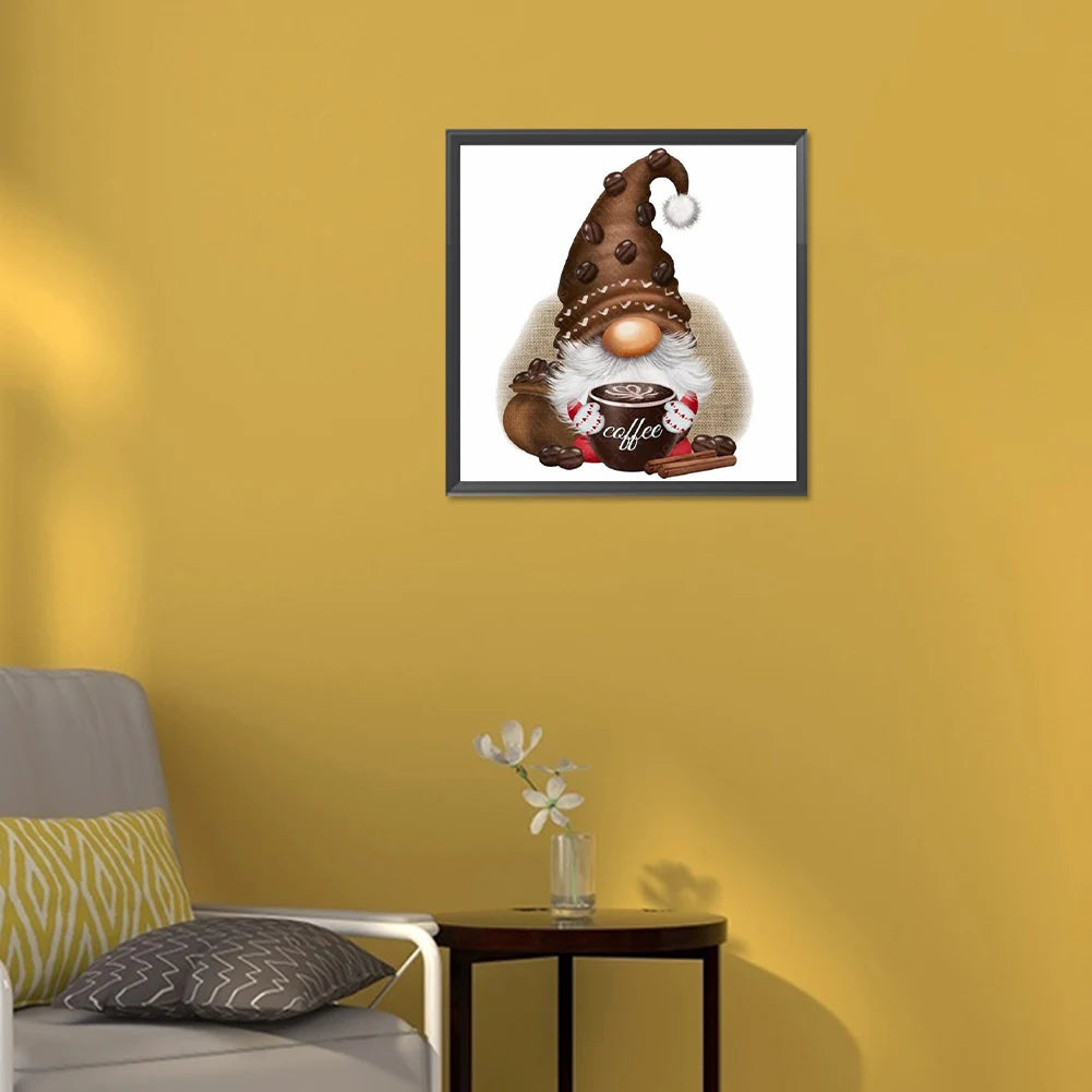 5D DIY Diamond Painting Gnome Kit - Colorful Home Decor Craft