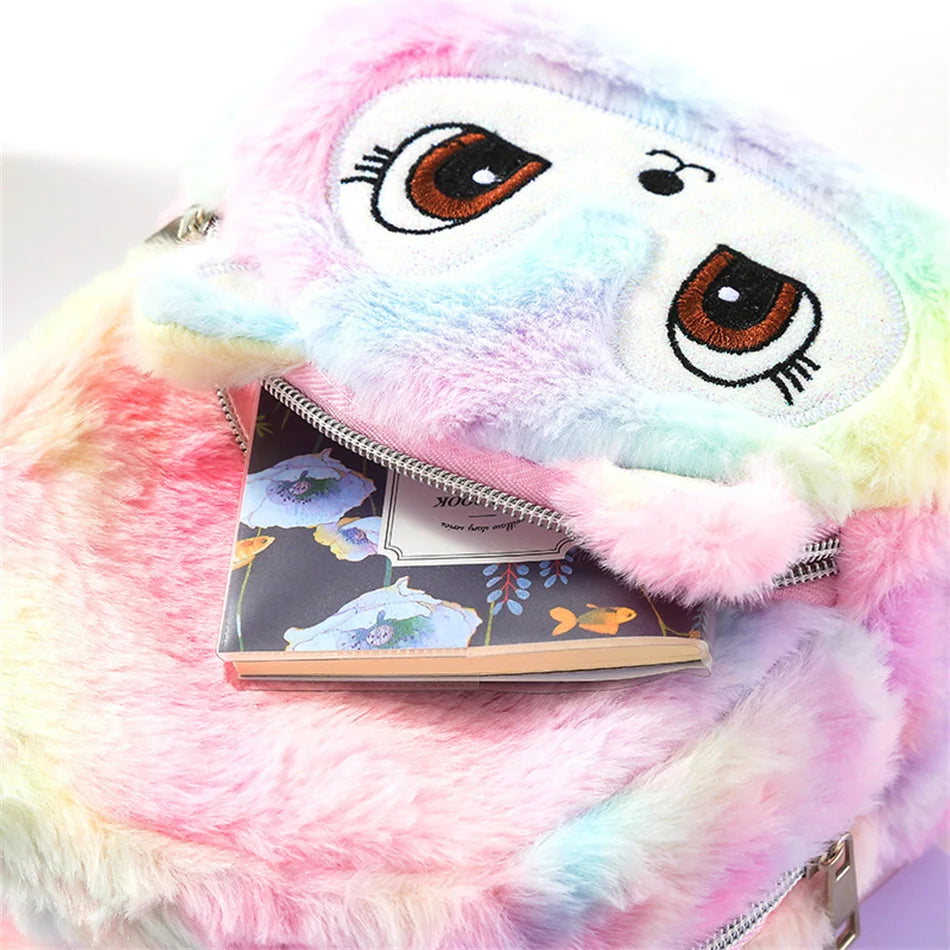 Unicorn Plush Backpack for Kids - Fun & Functional School Bag