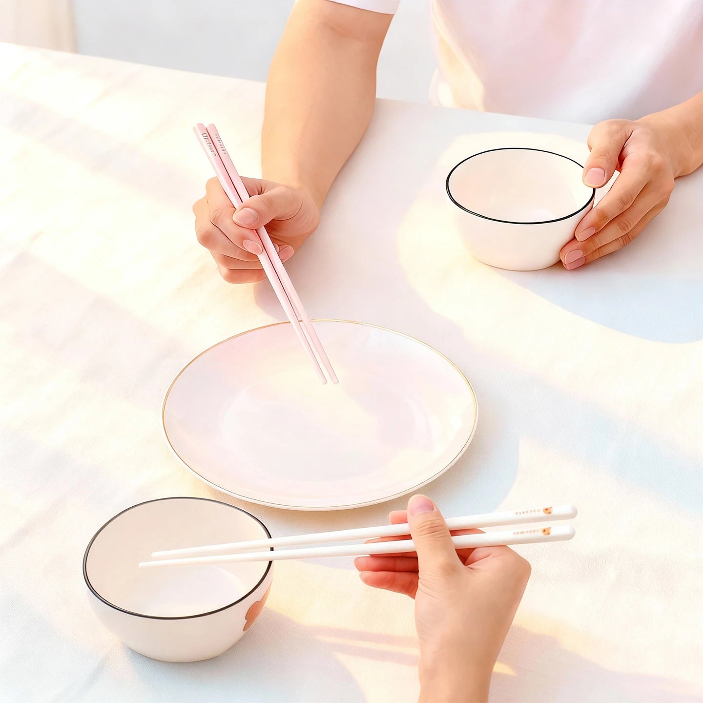 Cute Ceramic Chopsticks - Non-Slip & High-Temperature Resistance