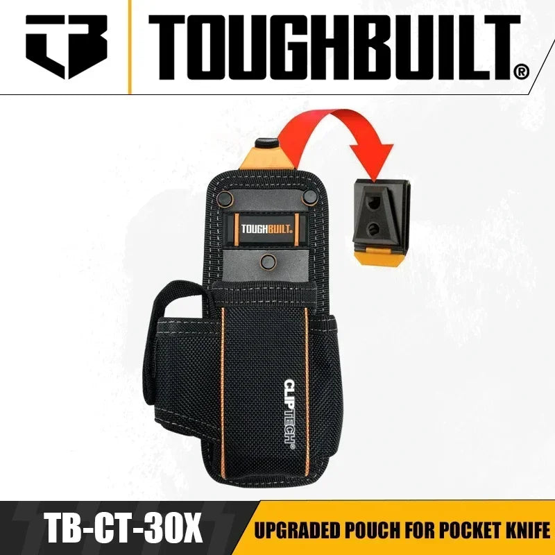 TOUGHBUILT Utility Knife Pouch - Durable Tool Organizer Accessory