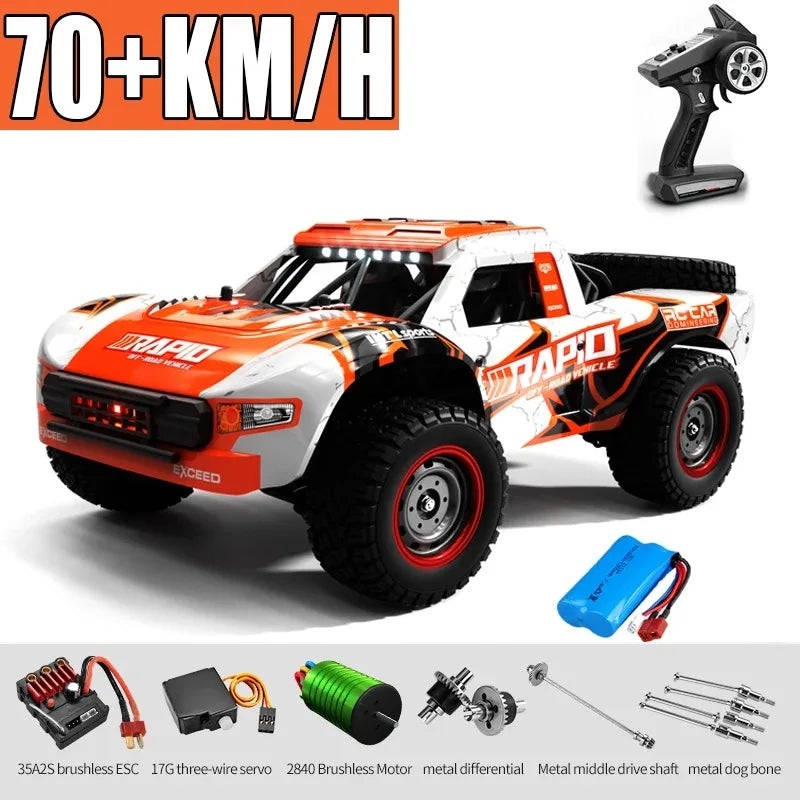 JJRC Q130 4WD Brushless RC Car, High-Speed 1:16 Remote Control