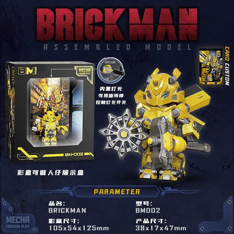 Creative Micro Building Block Set - Optimus Model Gift for All Ages