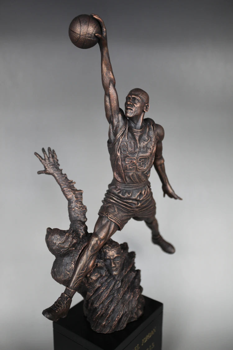 Chicago Bulls No.23 Michael Jordan 50cm Resin Figure for Home Decor