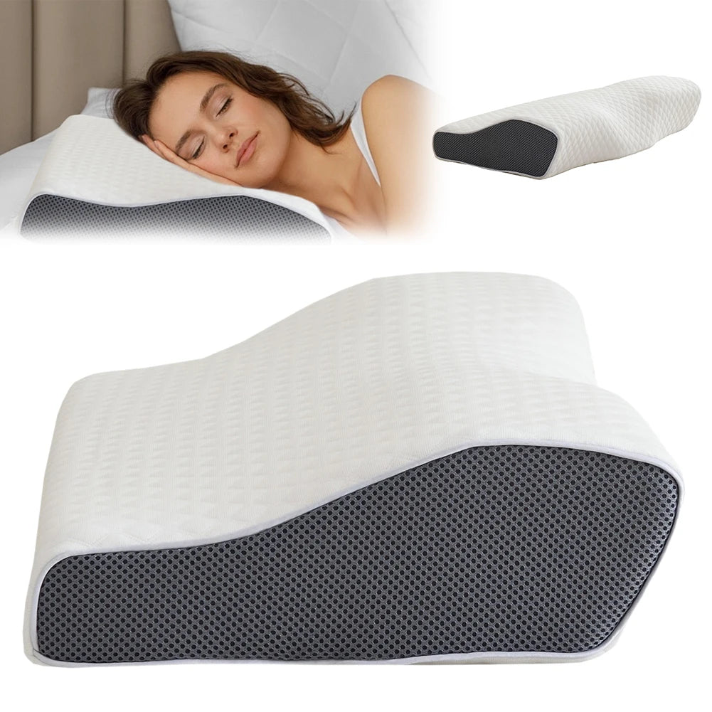 Ergonomic Memory Foam Cervical Pillow for Deep Sleep & Comfort