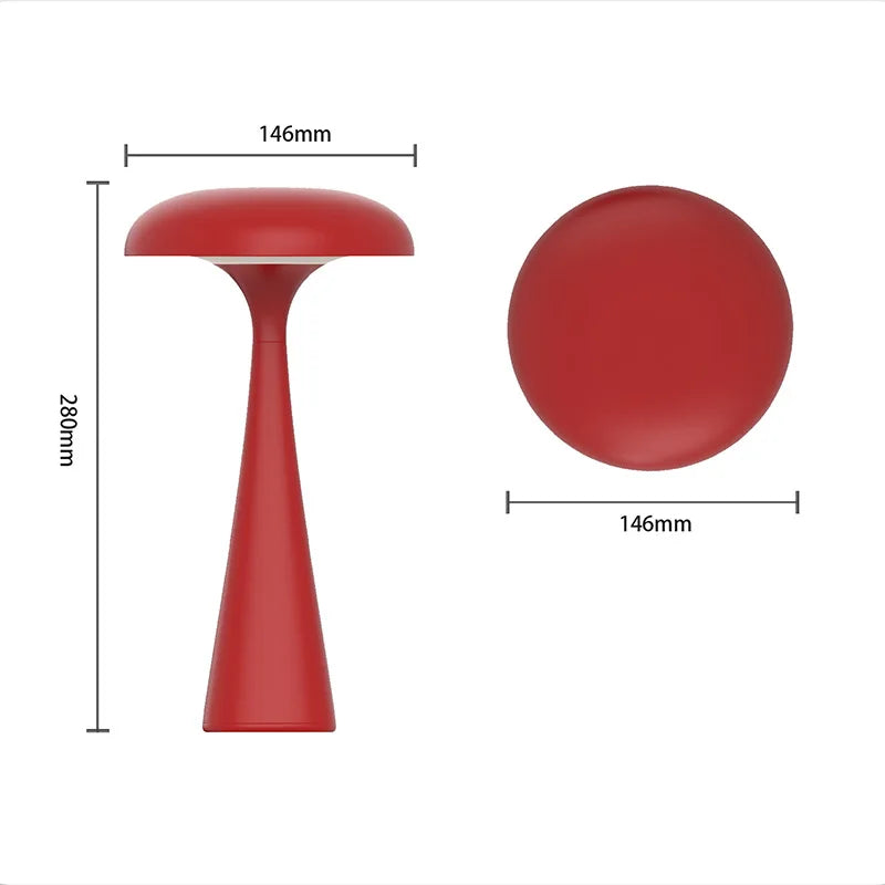 Creative Jellyfish Touch LED Table Lamp - Cordless & Dimmable