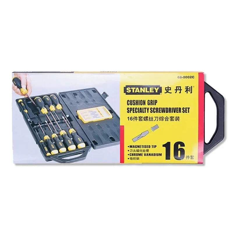 STANLEY 16-Piece Screwdriver Set - Ultimate DIY Tool Kit