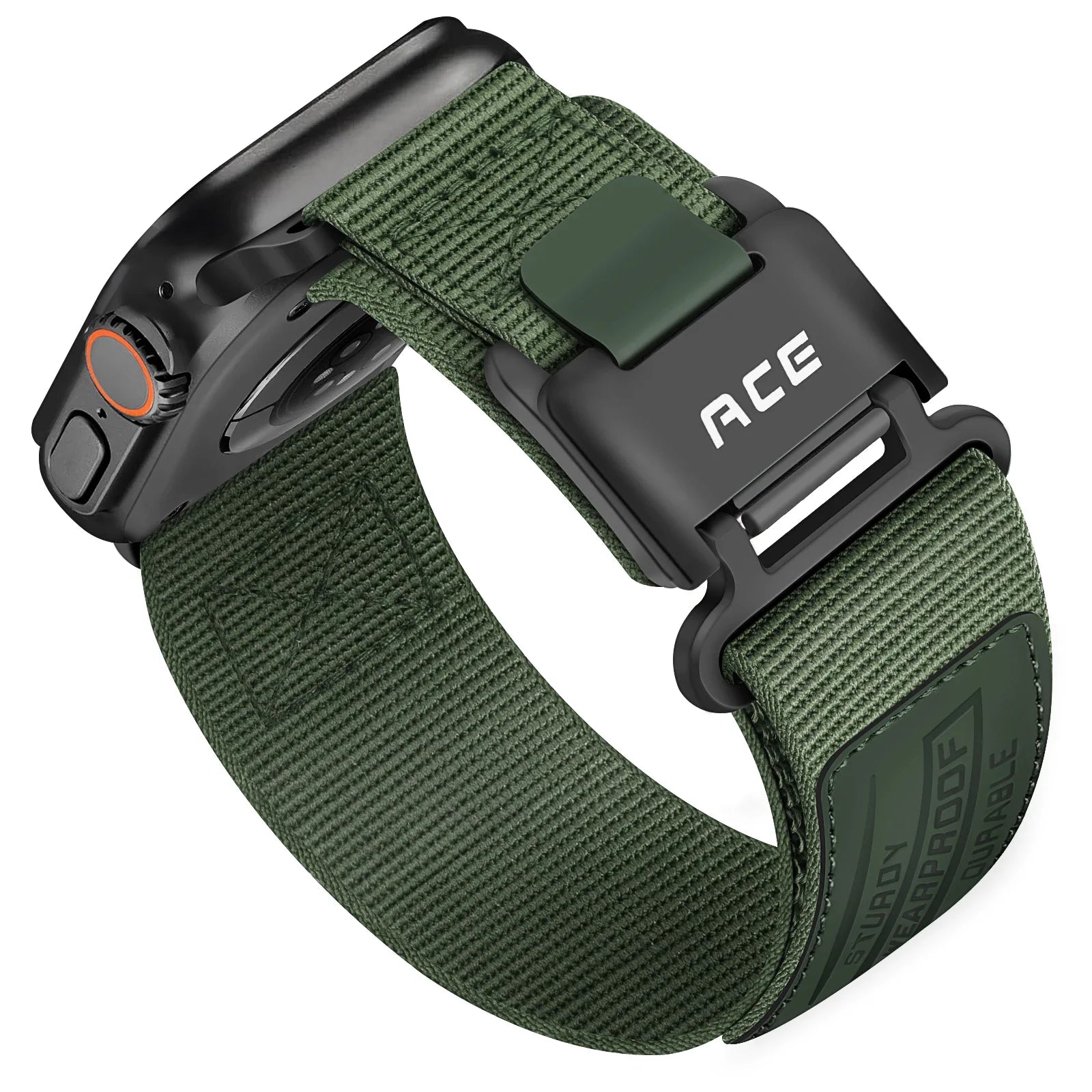 Magnetic Nylon Apple Watch Band - Fits 42mm to 49mm Models