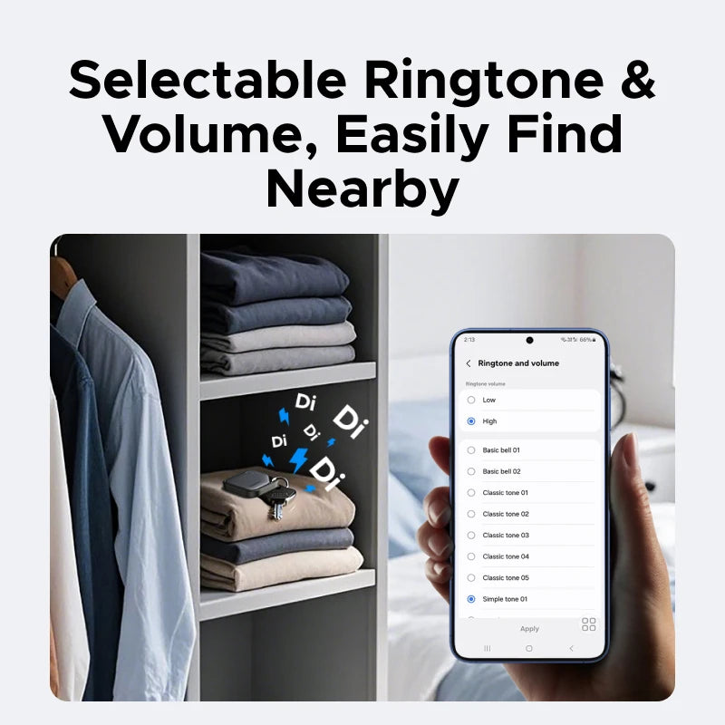 2-Pack UGREEN Bluetooth Tracker Tags - Long Battery Life & Easy Integration