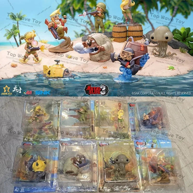 Collectible Metal Slug 3 Figure - Marco Martian Rifleman Toy