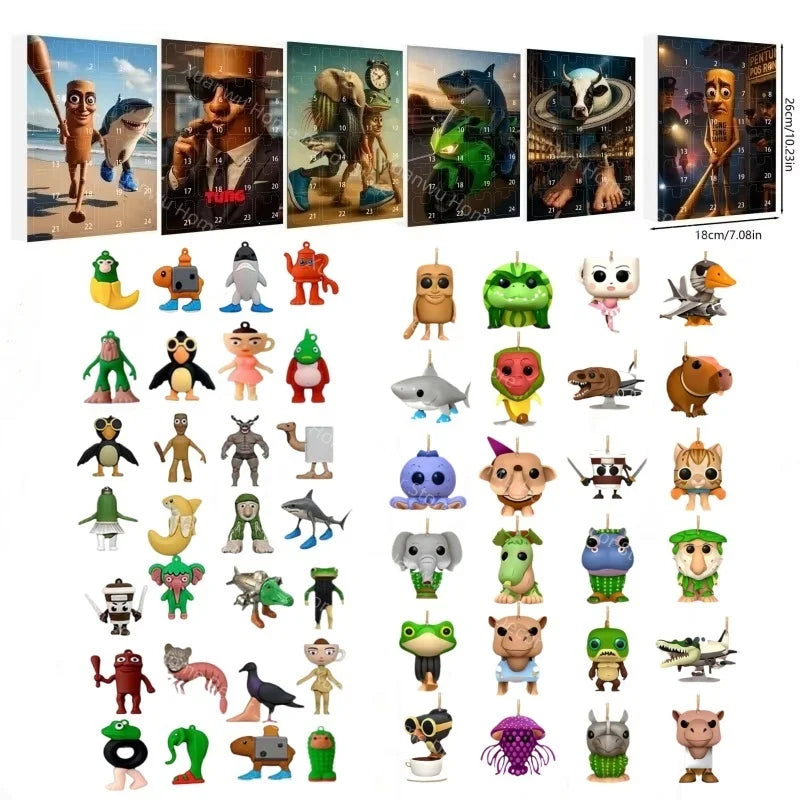 2025 Christmas Countdown Advent Calendar - 24 Days of Fun Surprises