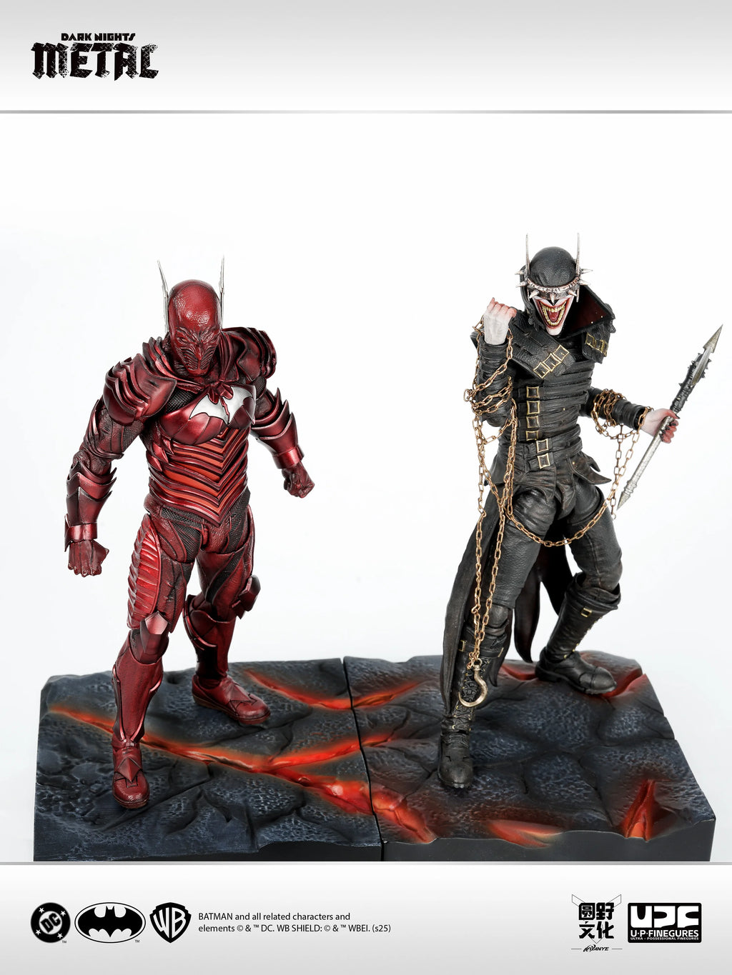 Red Death Batman Action Figure - Articulated 1/12 Scale Collectible