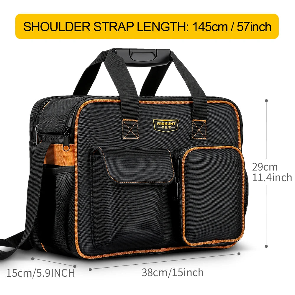 WINHUNT Multi-Functional Electrician Tool Bag - Durable & Spacious