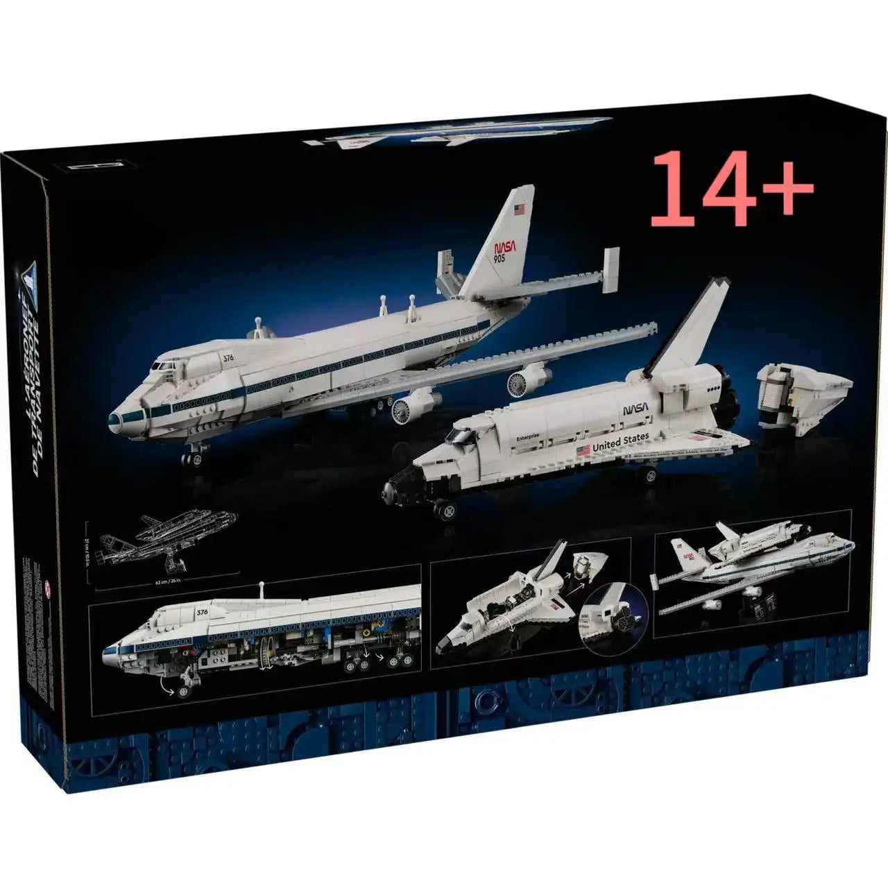 Creative Space Shuttle LEGO Set - Educational STEM Toy for Kids