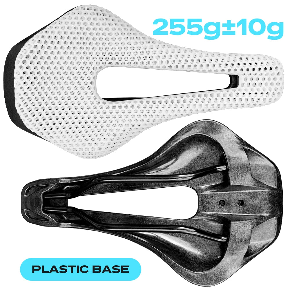 RYET Ultralight Carbon 3D Printed Saddle for Road & MTB Cycling