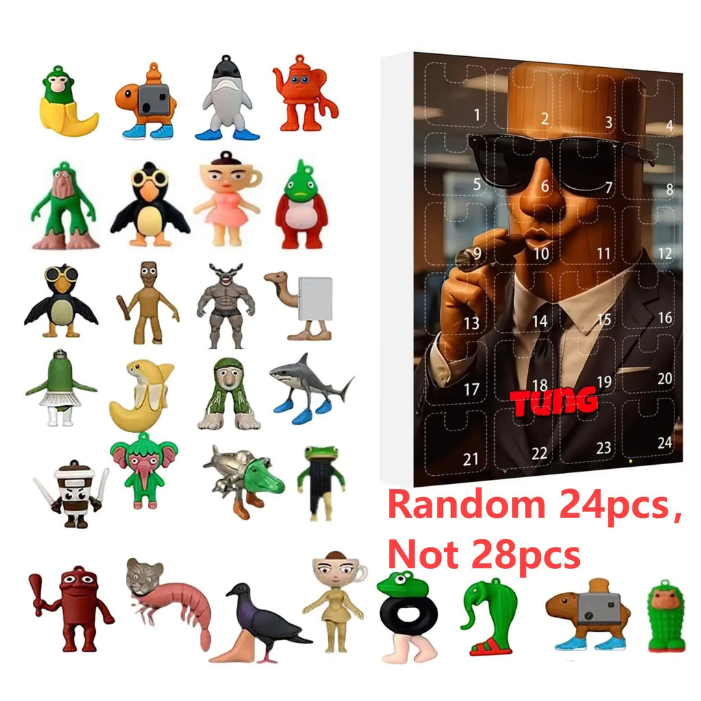 2025 Christmas Countdown Advent Calendar - 24 Days of Fun Surprises