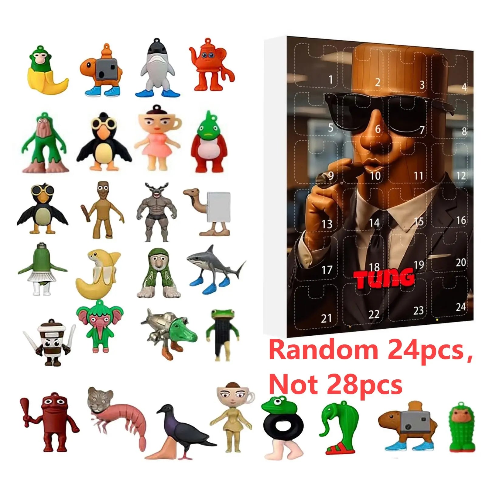 2025 Christmas Countdown Advent Calendar - 24 Days of Fun Surprises