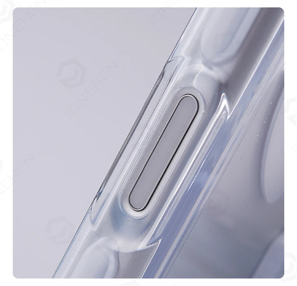 Transparent Magnetic Case for iPhone 17 Pro Max - Ultra-Thin Clear Cover