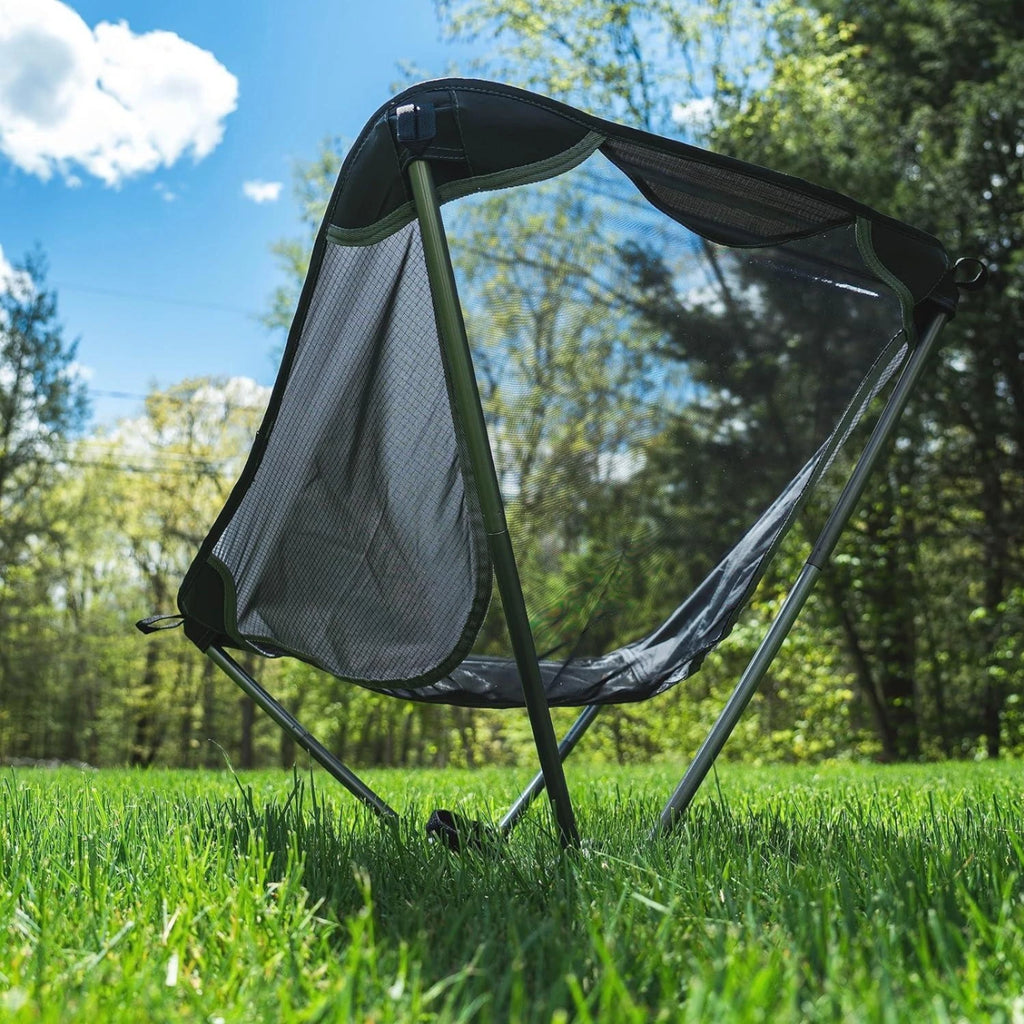WESTTUNE Ultralight Camping Chair - Portable Aluminum Alloy Beach Chair