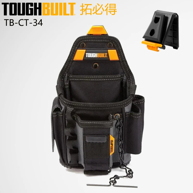 TOUGHBUILT Small Electrician Pouch - 13 Pockets with Rugged Design