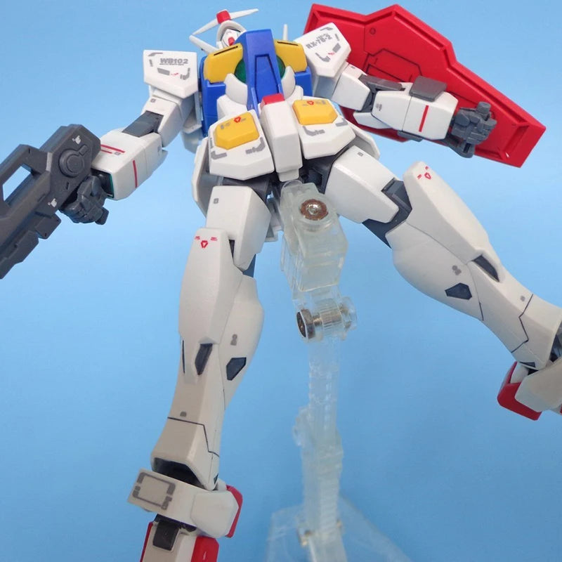 Bandai 0 Gundam GN-000 1/144 Scale Model Action Figure for Kids