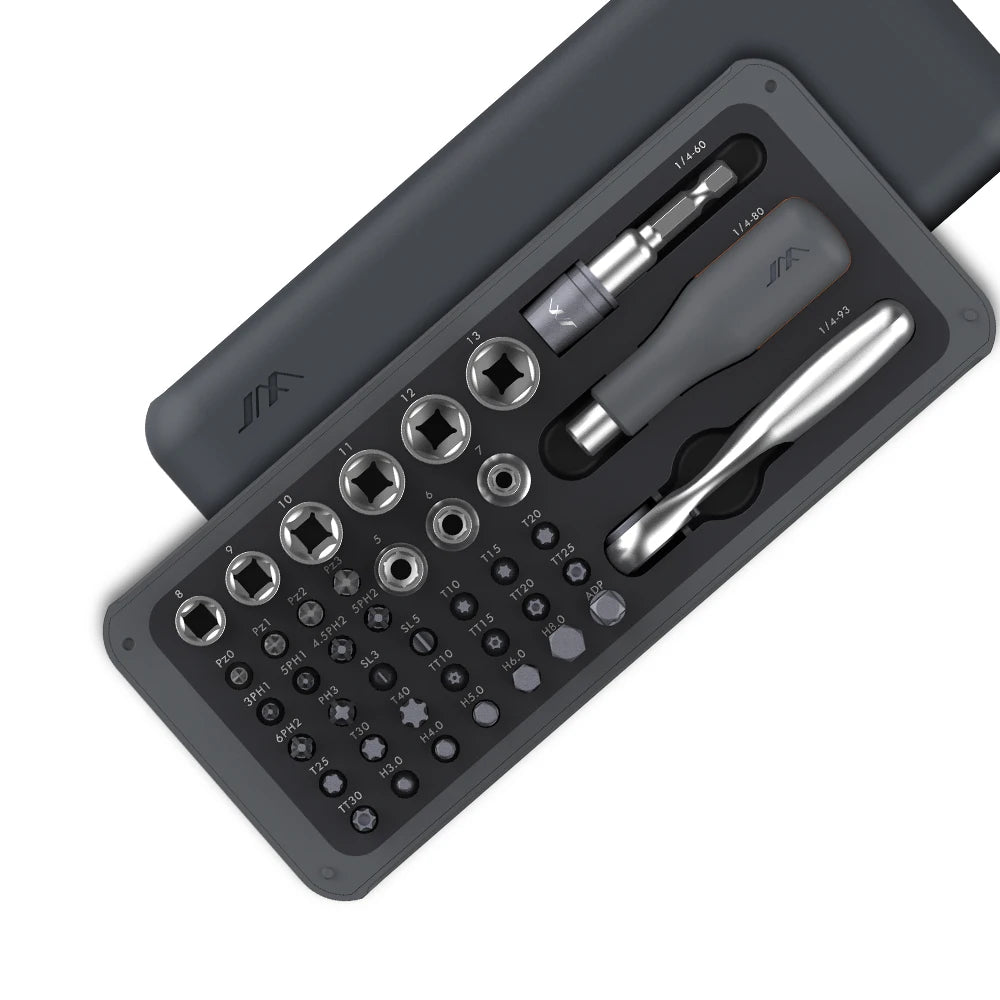 JIMIHOME 41-in-1 Screwdriver Set with Magnetic Bits & Ratchet Wrench