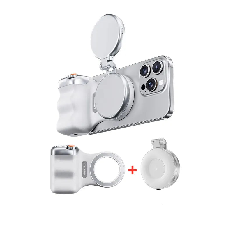 TELESIN Magnetic Camera Grip with Remote Control - Perfect for Vloggers