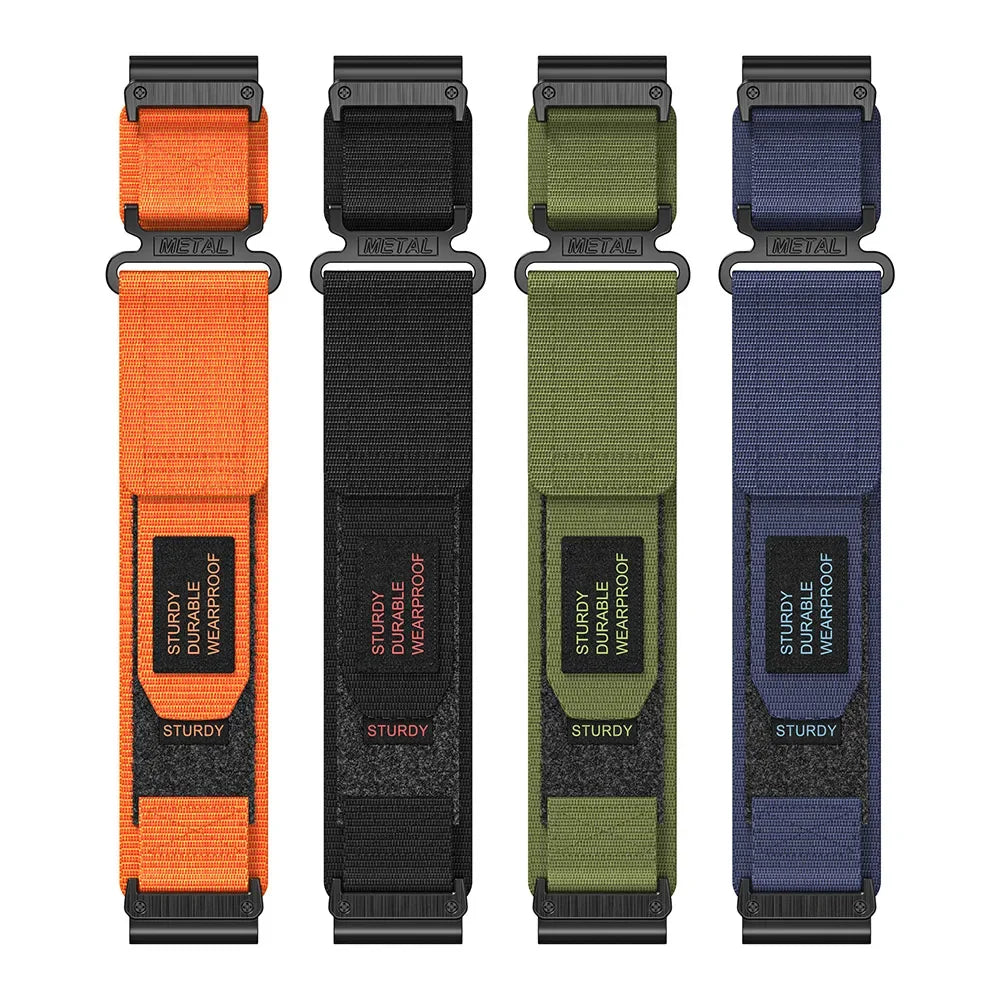 QuickFit 22mm/26mm Nylon Band for Garmin Watches - Durable & Stylish
