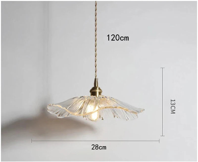 Elegant French Glass Chandelier - Colorful Tiffany Lighting