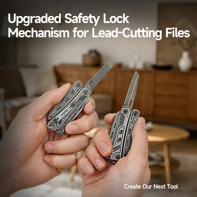 NexTool Mini F12 Multi-Tool: 13-in-1 Folding EDC for Outdoor Adventures