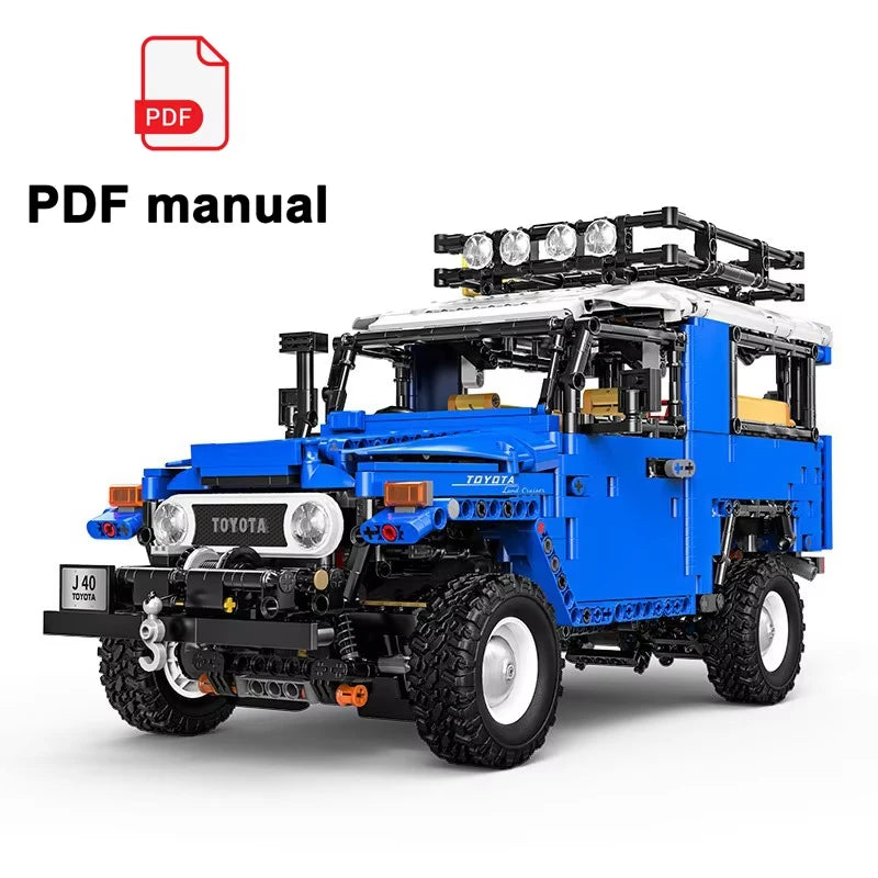 MOULD KING MOC-4889 1:12 Off-Road SUV Crawler Building Blocks Kit