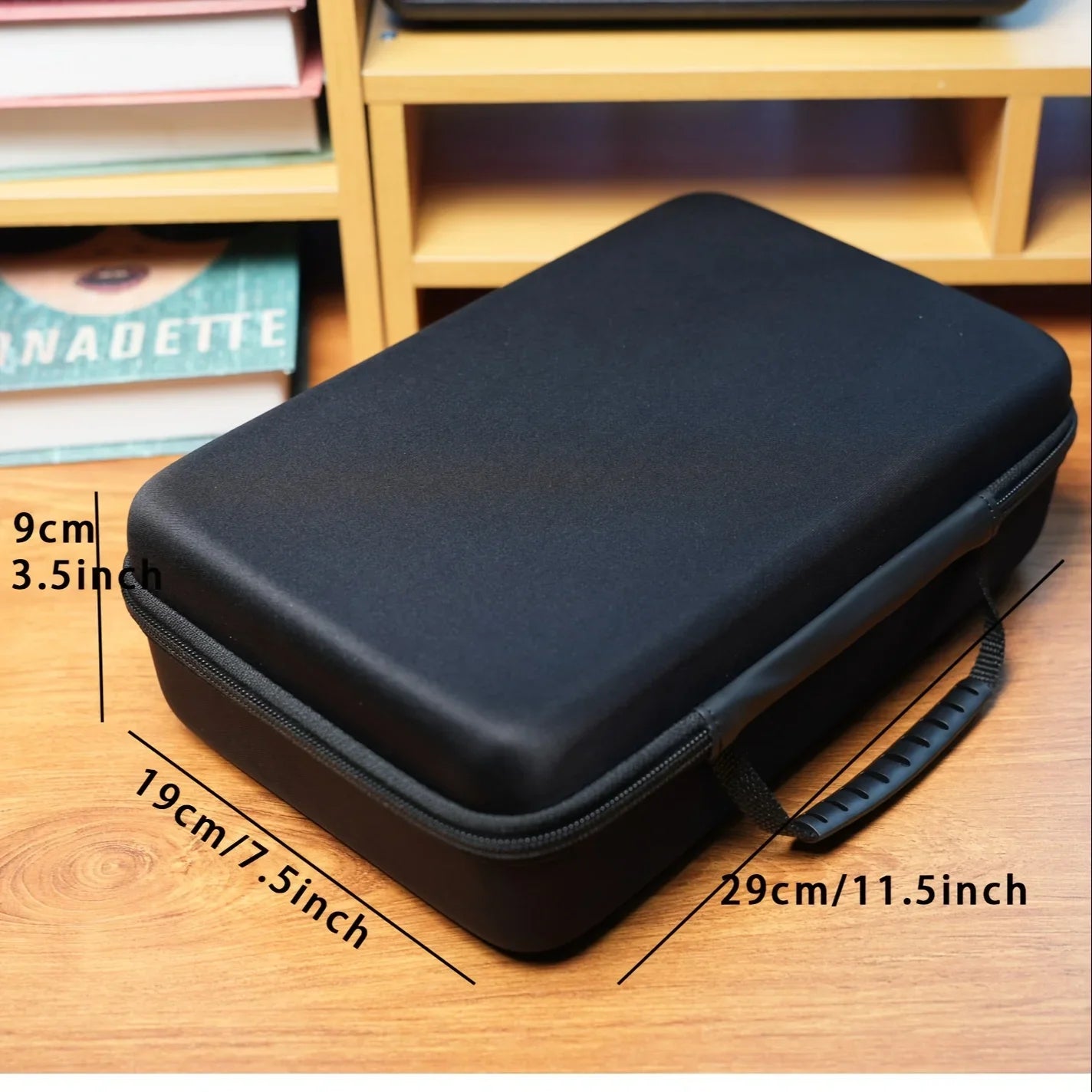 Elegant 8-Slot Watch Box - Premium Travel Case with Foam Padding