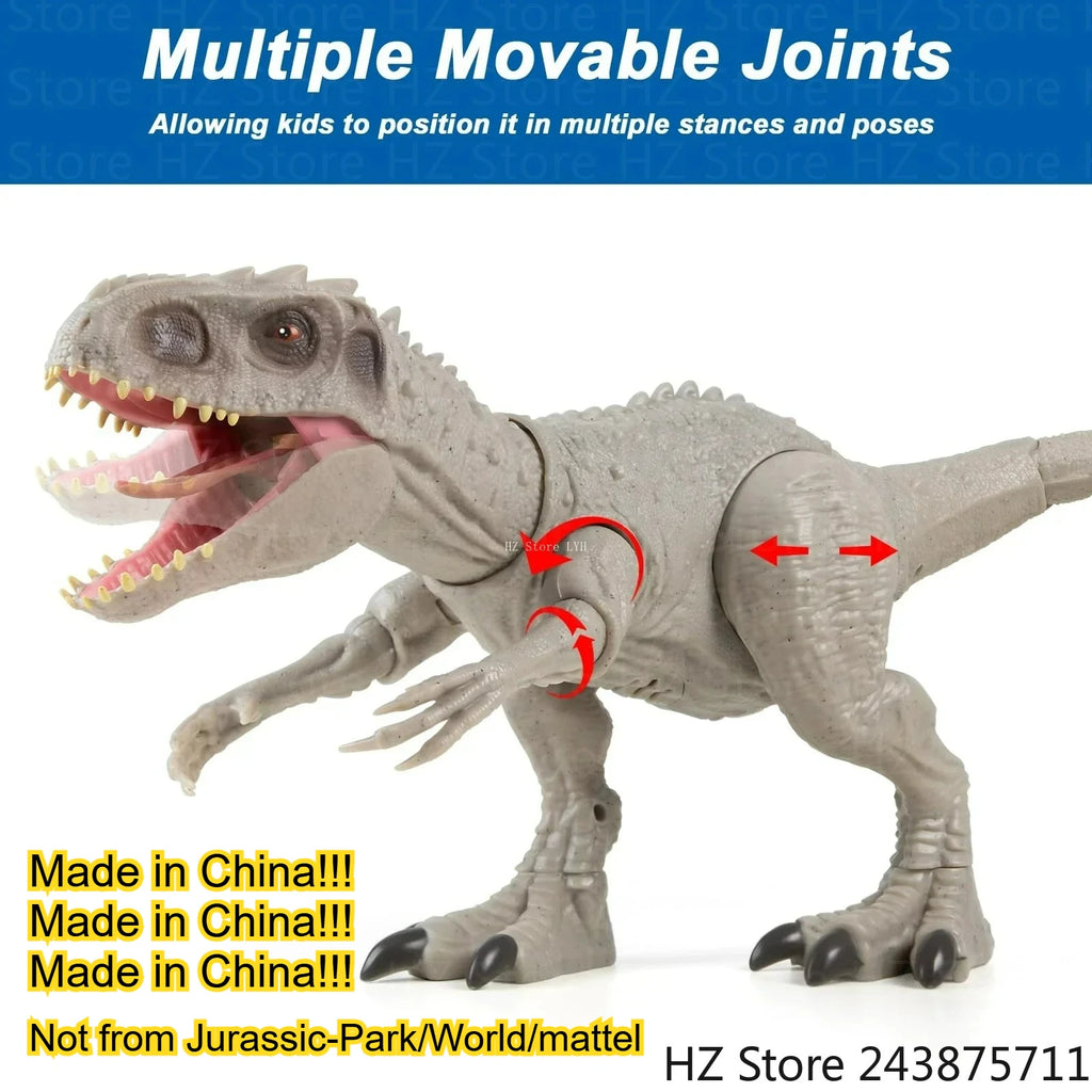 Indominus Rex Dinosaur Toy - Roaring Action Figure for Kids
