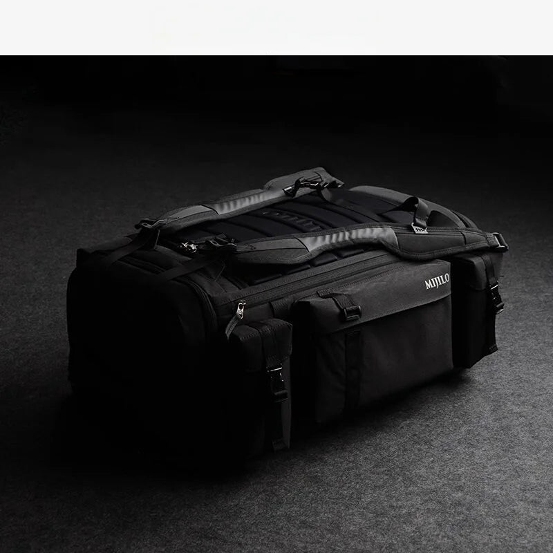 Durable Nylon Sports Backpack with Wet-Dry Separation - 33-35L