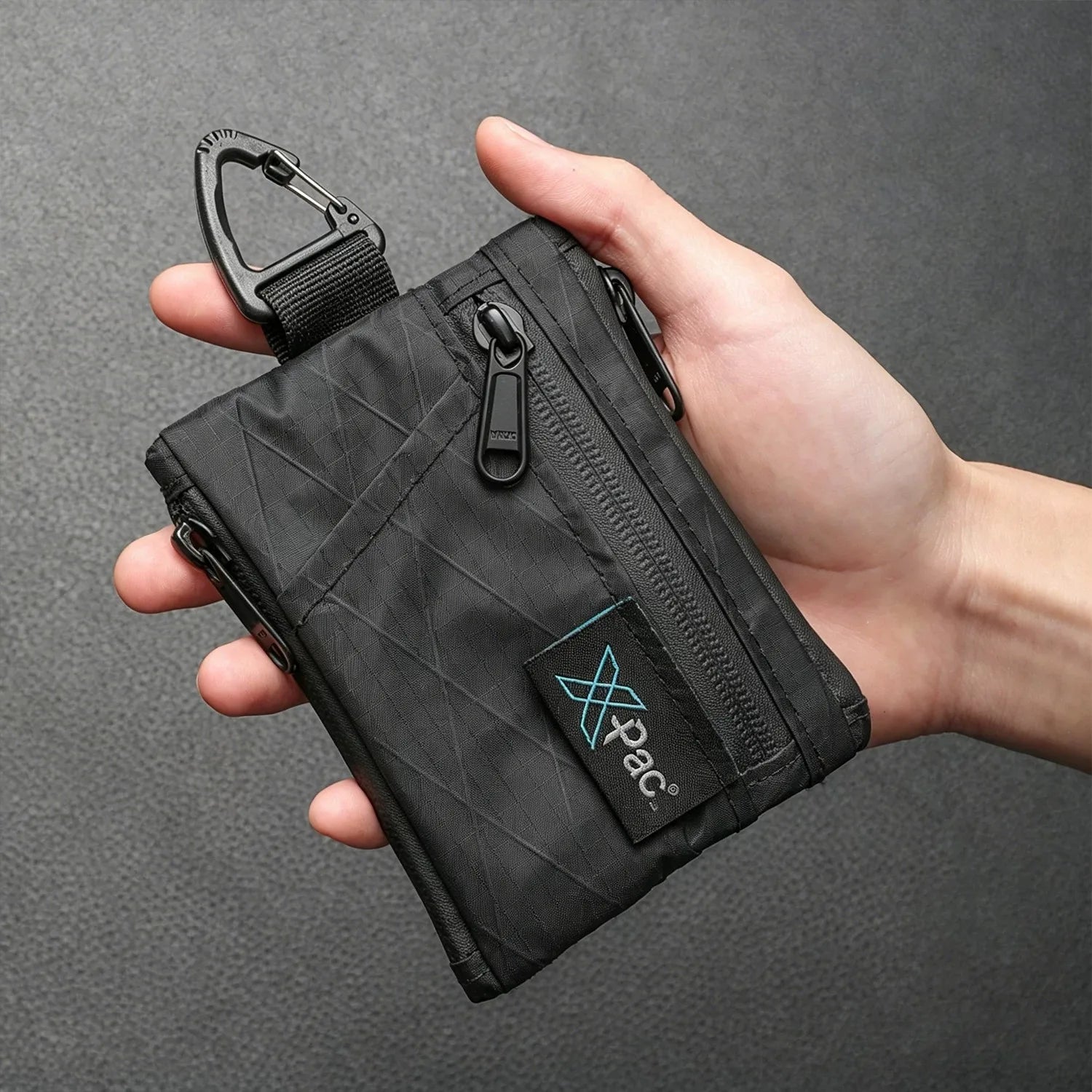 Durable Waterproof X-Pac Card Holder & Earbuds Organizer Pouch