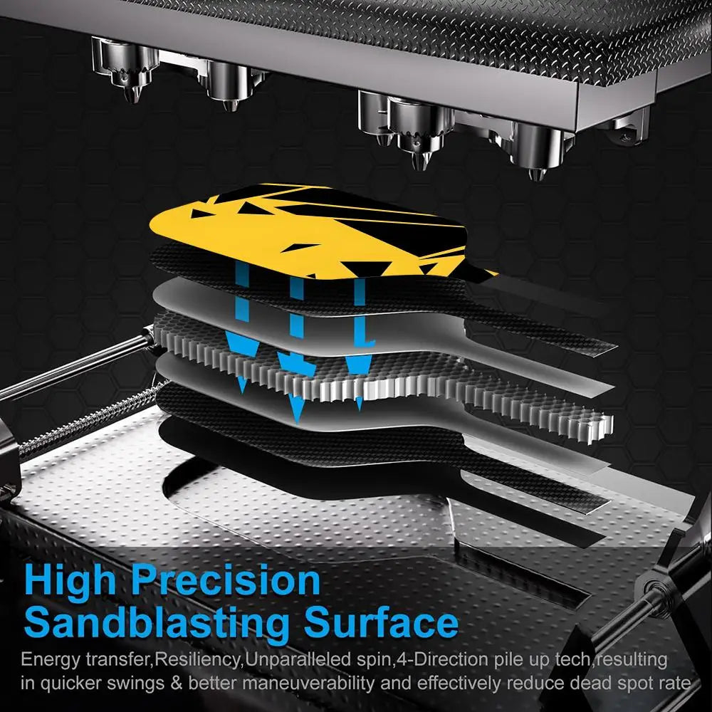 High-Performance Pickleball Paddle - T700 Carbon Fiber - USAPA Approved