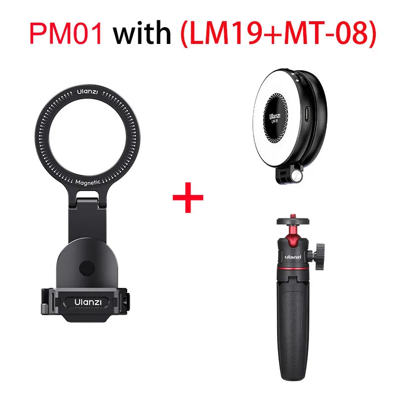 Ulanzi PM01 Magnetic Expansion Adapter for iPhone Vlog Kit