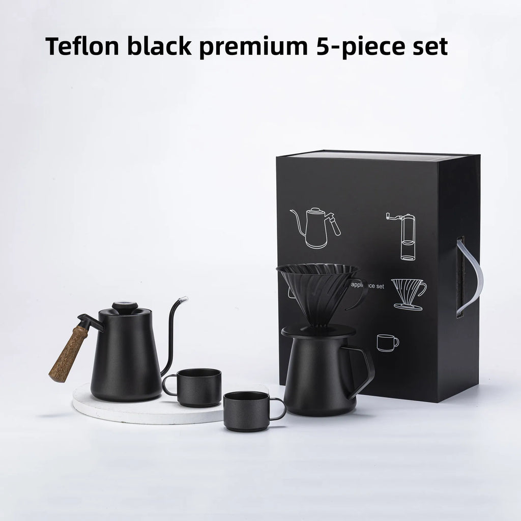 Exquisite Pour Over Coffee Tool Set - Perfect Gift Box!