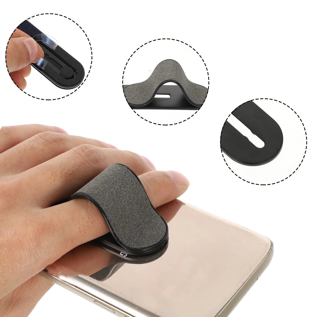 Adjustable Mobile Phone Ring Holder Stand - Finger Grip Accessory