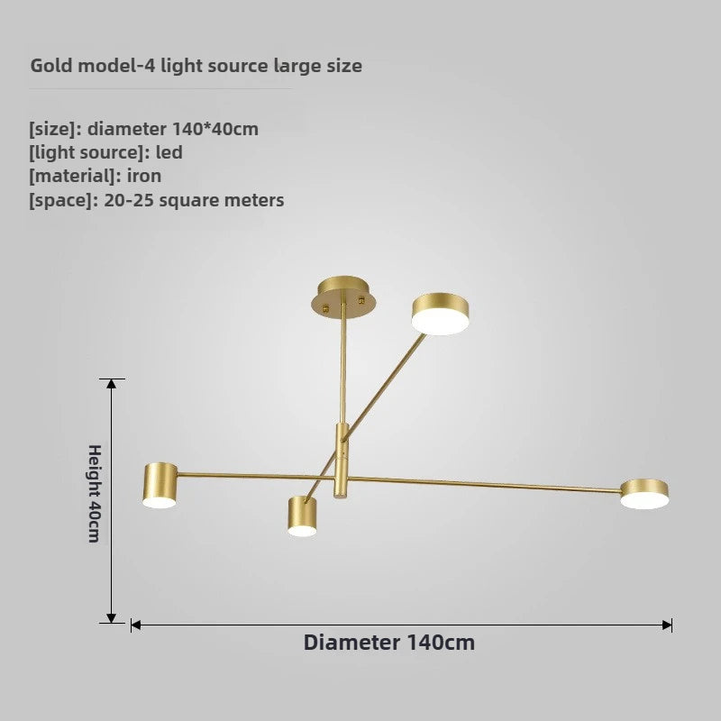 Stylish Modern Minimalist Pendant Lamp for Living Room & Hotels