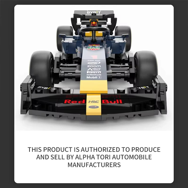 XQ 1:24 RB19 F1 Racing Car Building Blocks - Engaging Assembly Toy