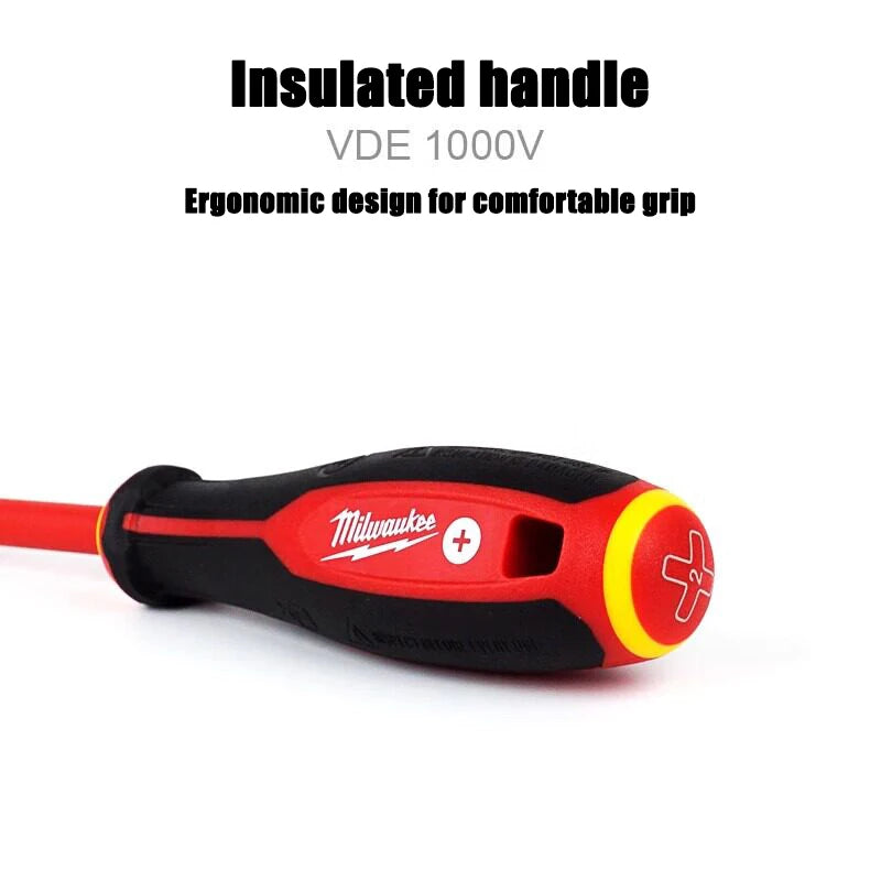 Milwaukee 1000V Insulated Screwdriver Set | 6-Piece Industrial Grade