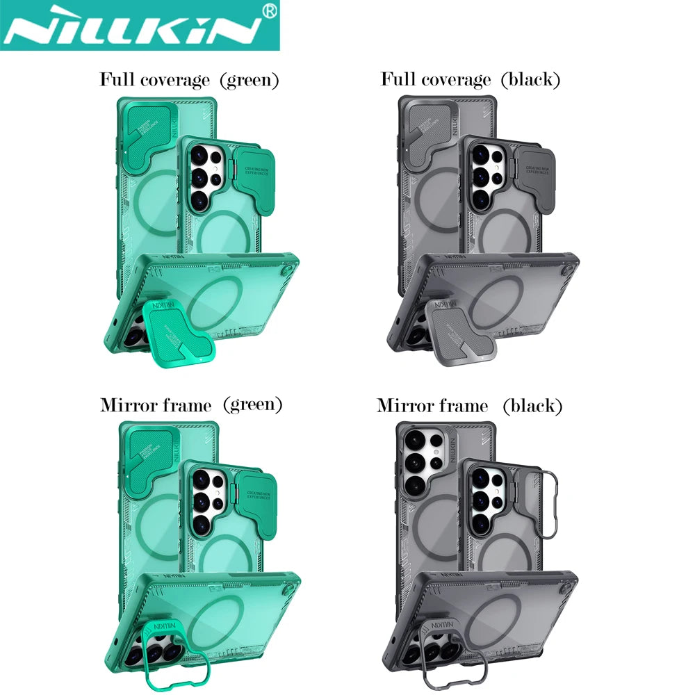 NILLKIN Iceblade Magnetic Case for Samsung Galaxy S25 Ultra - Futuristic Style