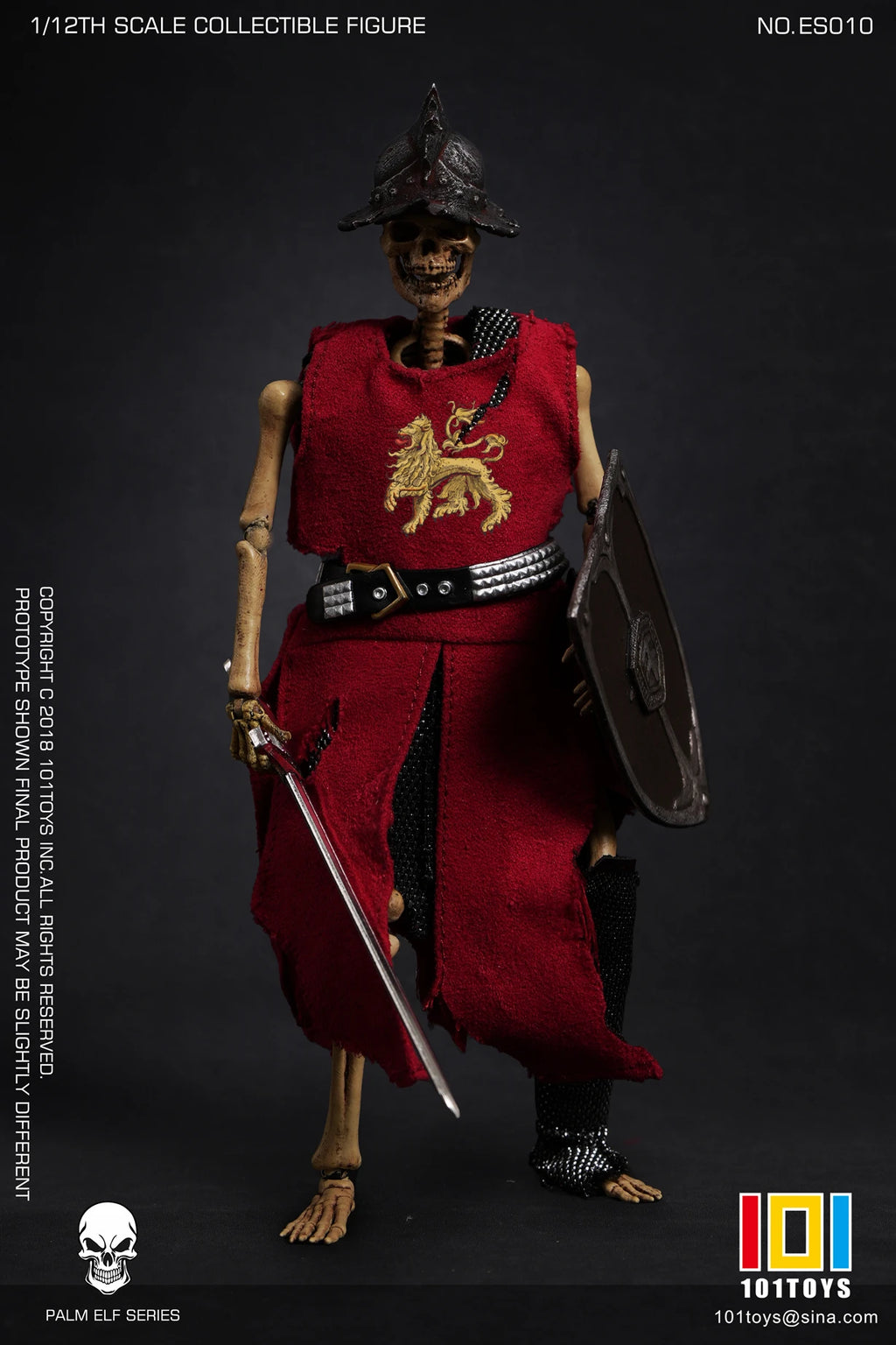 Collectible 1/12 Scale Skull Skeleton Action Figure - Perfect for Hobbyists