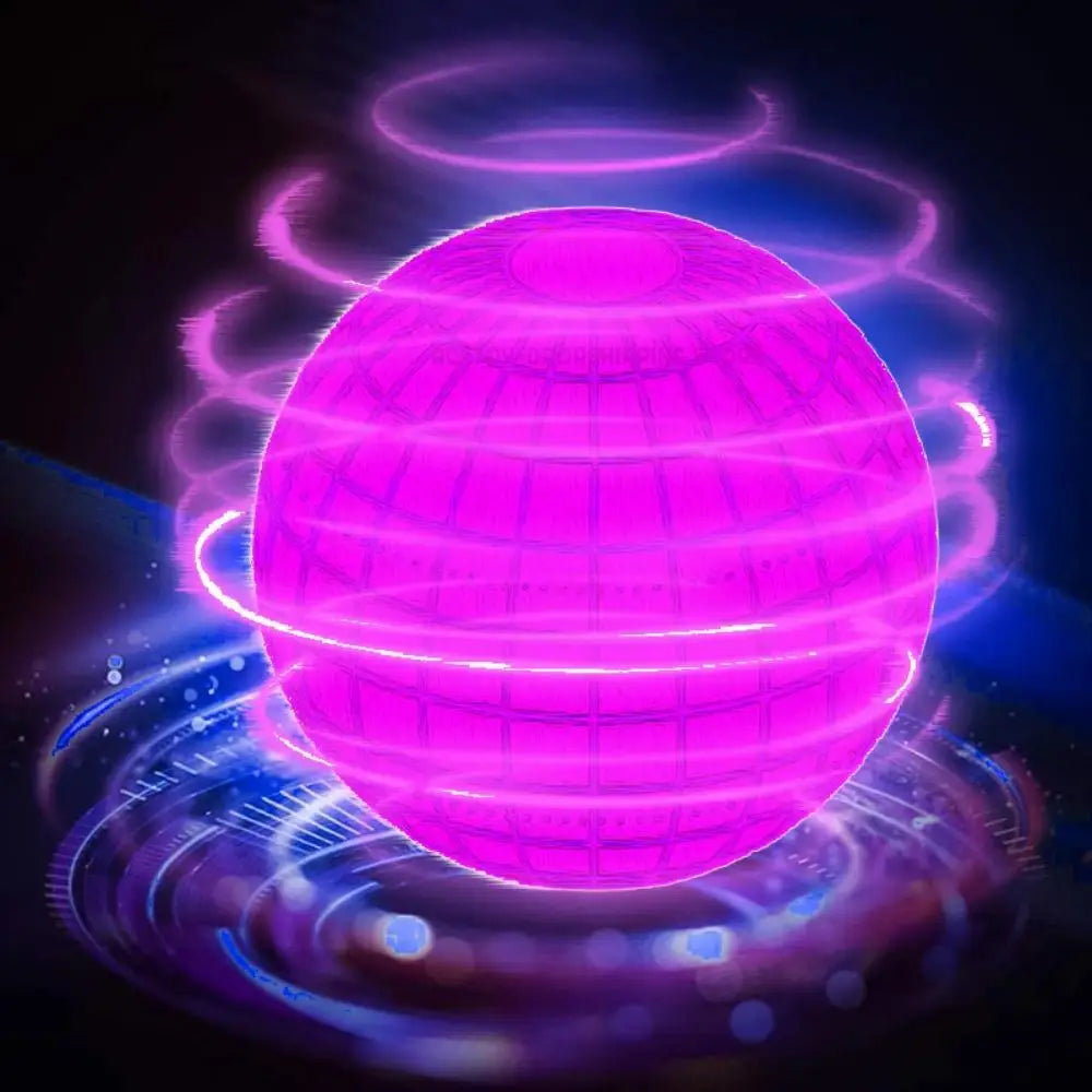 LED Lights Flying Ball Spinner - Fun Boomerang Toy for All Ages