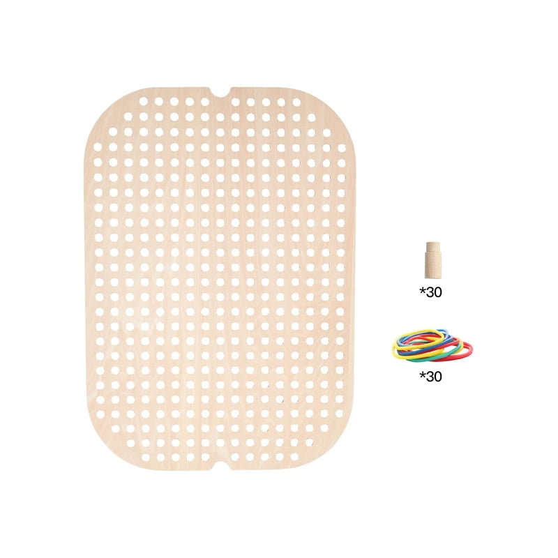 Montessori Wooden Sensory Table for Kids - Fine Motor Skill Development