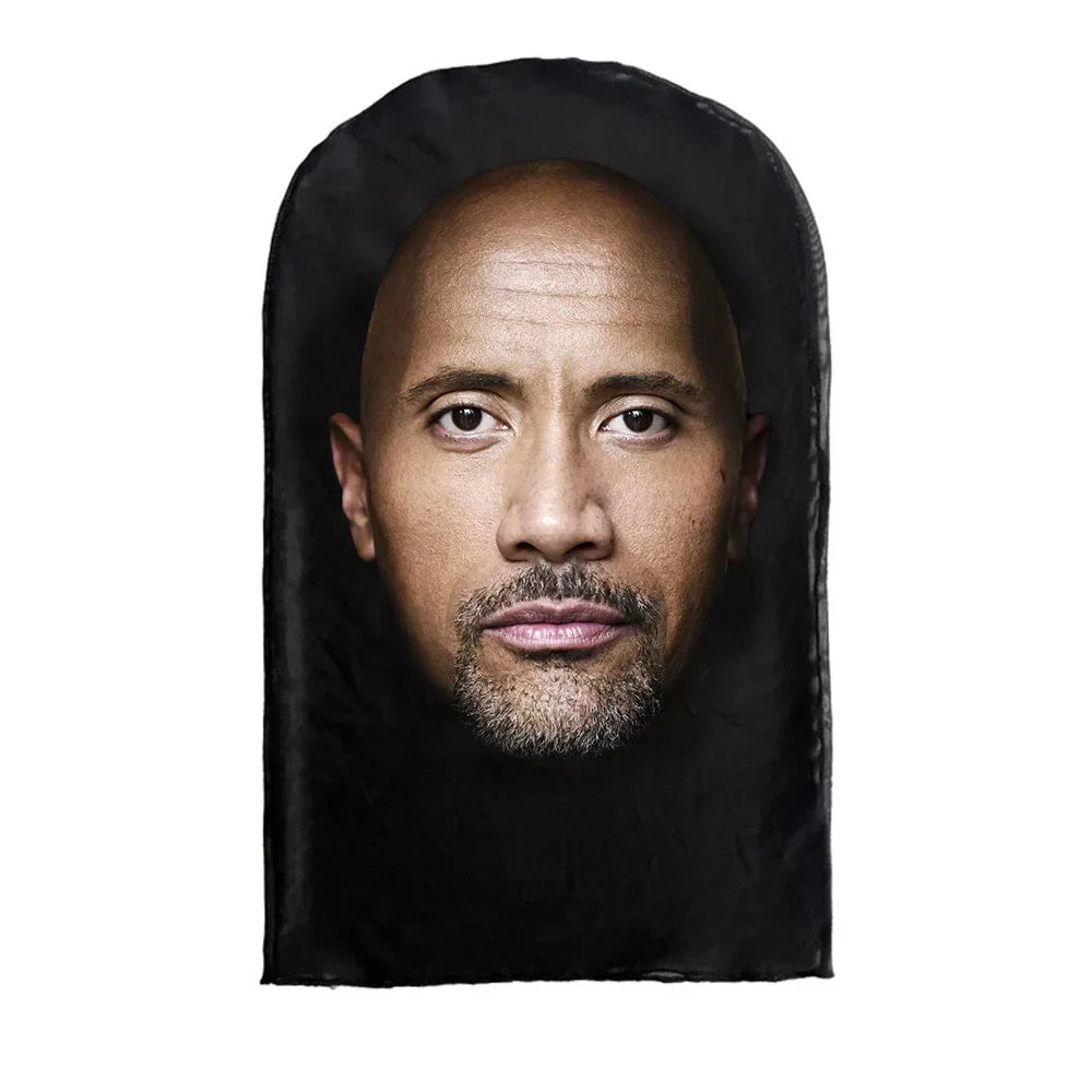 3D Realistic Full Face Halloween Mask - Funny Celebrity Balaclava