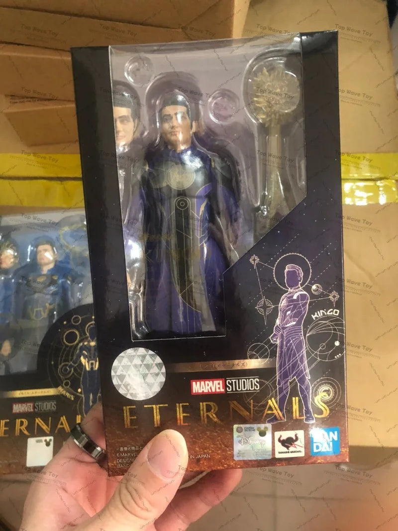 Bandai Los Eternos Ikaris & Sersi Action Figure - High Poseability Collectible